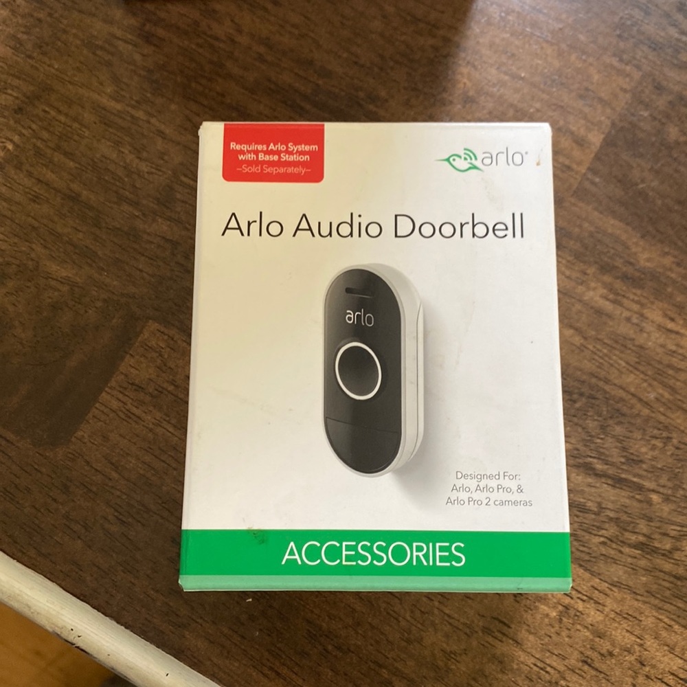 Arlo audio doorbell